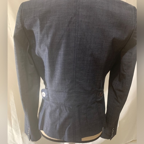 LOFT DENIM LIKE BLAZER SIZE 4 - Picture 7 of 14